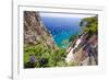 Scenic Trail, Capri, Italy-George Oze-Framed Photographic Print