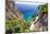 Scenic Trail, Capri, Italy-George Oze-Mounted Photographic Print