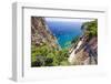 Scenic Trail, Capri, Italy-George Oze-Framed Photographic Print