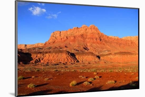 Scenic Vermilion Cliffs National Park Area between Arizona and Utah-SNEHITDESIGN-Mounted Photographic Print