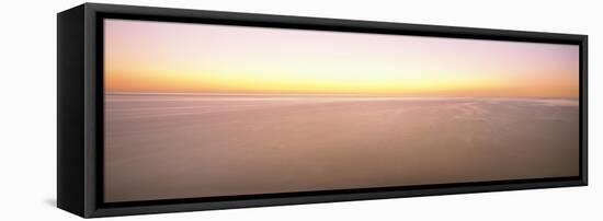 Scenic view f the beach, Sea of Cortez, Punta Pescadero, Baja California, Mexico-Panoramic Images-Framed Stretched Canvas