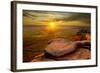 Scenic View from Higger Tor at Sunset, Peak District Np, UK, September 2011-Ben Hall-Framed Photographic Print