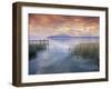 Scenic View from Shore, Lake Garda, Italy-David R. Frazier-Framed Photographic Print