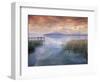 Scenic View from Shore, Lake Garda, Italy-David R. Frazier-Framed Photographic Print