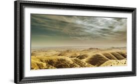 Scenic View, Looking East Towards The Central Valley From The Temblor Range-Ron Koeberer-Framed Photographic Print