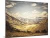 Scenic View Of A Glaciated Alpine Valley Along The John Muir Trail In The Sierra Nevada-Ron Koeberer-Mounted Photographic Print