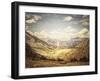 Scenic View Of A Glaciated Alpine Valley Along The John Muir Trail In The Sierra Nevada-Ron Koeberer-Framed Photographic Print