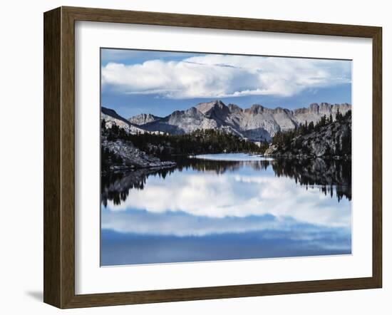 Scenic View Of Alpine Lake Along The John Muir Trail In The Sierra Nevada-Ron Koeberer-Framed Photographic Print