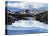Scenic View Of Alpine Lake Along The John Muir Trail In The Sierra Nevada-Ron Koeberer-Stretched Canvas