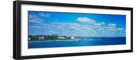 Scenic view of Atlantic Ocean, Providence, Rhode Island, USA-null-Framed Photographic Print