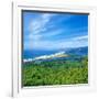 Scenic view of Bayocean Peninsula, Oregon Coast, Tillamook County, Oregon, USA-null-Framed Photographic Print