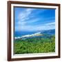 Scenic view of Bayocean Peninsula, Oregon Coast, Tillamook County, Oregon, USA-null-Framed Photographic Print