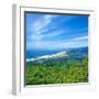 Scenic view of Bayocean Peninsula, Oregon Coast, Tillamook County, Oregon, USA-null-Framed Photographic Print