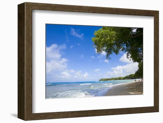 Scenic View of Beach, Sandy Lane Beach, Barbados-Stefano Amantini-Framed Photographic Print