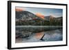 Scenic view of Copperas Pond, Adirondack Mountains State Park, New York State, USA-null-Framed Photographic Print