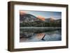 Scenic view of Copperas Pond, Adirondack Mountains State Park, New York State, USA-null-Framed Photographic Print