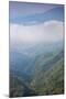 Scenic view of fog over mountains, Sinho District, Vietnam-null-Mounted Photographic Print