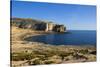 Scenic View of Fungus Rock, Dwejra, Gozo, Malta-Massimo Borchi-Stretched Canvas