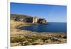 Scenic View of Fungus Rock, Dwejra, Gozo, Malta-Massimo Borchi-Framed Photographic Print