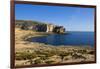 Scenic View of Fungus Rock, Dwejra, Gozo, Malta-Massimo Borchi-Framed Photographic Print