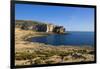 Scenic View of Fungus Rock, Dwejra, Gozo, Malta-Massimo Borchi-Framed Photographic Print