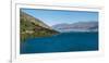 Scenic view of lake, Lake Wanaka, Queenstown-Lakes District, Otago Region, South Island, New Zea...-null-Framed Photographic Print