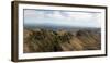 Scenic view of landscape from Te Mata Peak, Hastings District, Hawke's Bay Region, North Island...-null-Framed Photographic Print