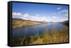 Scenic View of Lochcarron, Scotland, United Kingdom-Stefano Amantini-Framed Stretched Canvas