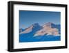 Scenic view of mountain landscape, Aoraki/Mount Cook National Park, Canterbury, South Island, Ne...-null-Framed Photographic Print