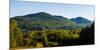 Scenic view of mountain range, Bromont, Quebec, Canada-null-Mounted Photographic Print