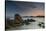 Scenic View of Praia Do Rosa Beach in Florianopolis Mainland at Sunset-Alex Saberi-Stretched Canvas