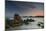 Scenic View of Praia Do Rosa Beach in Florianopolis Mainland at Sunset-Alex Saberi-Mounted Photographic Print