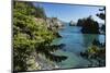 Scenic view of rock formations, Haystack Rock, Cannon Beach, Samuel H. Boardman State Scenic Cor...-Panoramic Images-Mounted Photographic Print