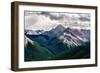 Scenic View of Rocky Mountains Range, Alberta, Canada-MartinM303-Framed Photographic Print