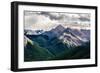 Scenic View of Rocky Mountains Range, Alberta, Canada-MartinM303-Framed Photographic Print