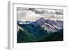 Scenic View of Rocky Mountains Range, Alberta, Canada-MartinM303-Framed Photographic Print