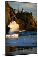 Scenic view of seacoast, Cape Disappointment State Park, Washington, USA-Panoramic Images-Mounted Photographic Print