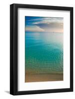 Scenic View of Seascape at Sunset, Great Exumand, Bahamas-null-Framed Photographic Print