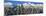 Scenic view of snowcapped mountain, Kenai Mountains, Alaska, USA-Panoramic Images-Mounted Photographic Print