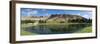 Scenic view of Te Mata Peak from Craggy Range Winery, Hastings District, Hawke's Bay Region, Nor...-null-Framed Photographic Print