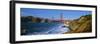 Scenic view of the Golden Gate Bridge, San Francisco, California, USA-Panoramic Images-Framed Photographic Print