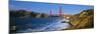 Scenic view of the Golden Gate Bridge, San Francisco, California, USA-Panoramic Images-Mounted Photographic Print