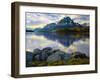 Scenic view of The Grand Paine in late afternoon, Torres del Paine National Park, Chile, South A...-Panoramic Images-Framed Photographic Print