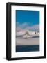 Scenic view of the ice covered mountains surrounding Magdalenefjorden, Spitsbergen Island, Norway.-Sergio Pitamitz-Framed Photographic Print