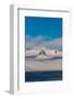 Scenic view of the ice covered mountains surrounding Magdalenefjorden, Spitsbergen Island, Norway.-Sergio Pitamitz-Framed Photographic Print