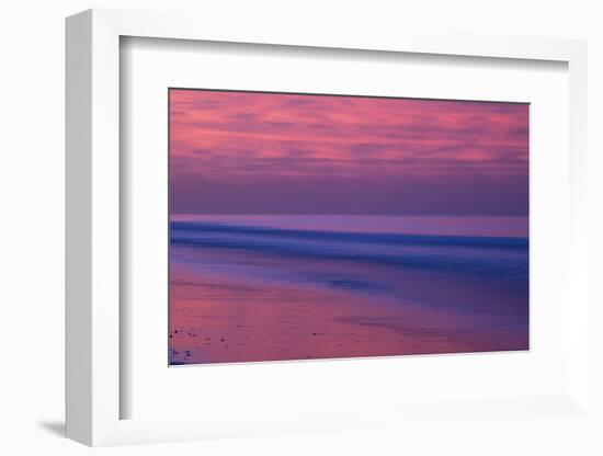 Scenic view of the Pacific Ocean, San Clemente, California, USA-null-Framed Photographic Print