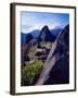 Scenic View of the Ruins of Machu Picchu in the Andes Mountains, Peru-Jim Zuckerman-Framed Photographic Print