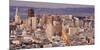 Scenic View of the San Francisco Skyline at Sunset from the Twin Peaks Overlook-Adam Barker-Mounted Photographic Print