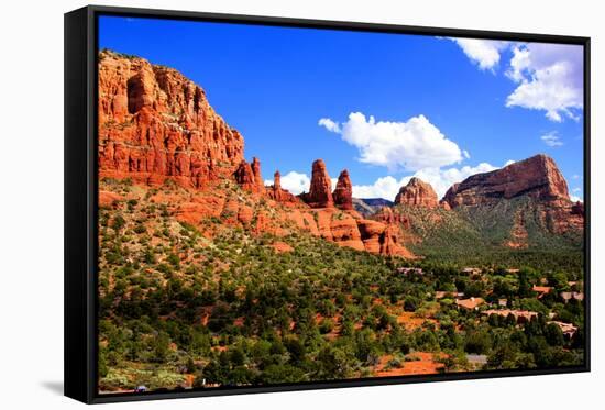 Scenic Views of Sedona, USA-Jeni Foto-Framed Stretched Canvas