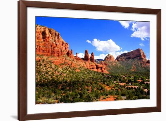 Scenic Views of Sedona, USA-Jeni Foto-Framed Photographic Print